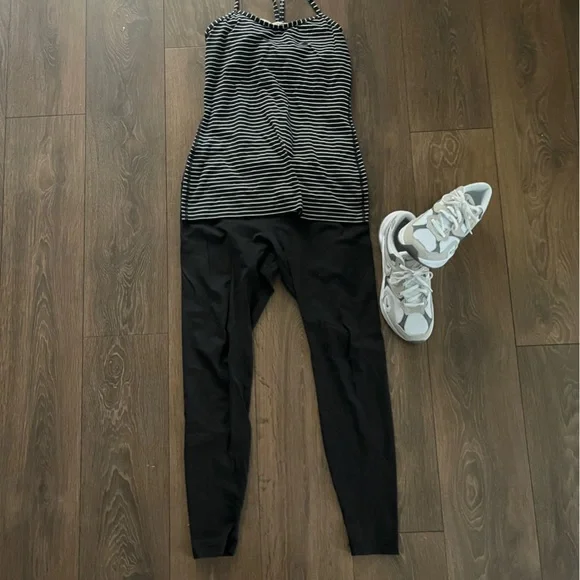 Lululemon Striped Racerback Tank - Picture 1 of 5